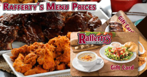 Rafferty's Menu Prices | Rafferty's Seasonal Meals, Kids Menu with Prices