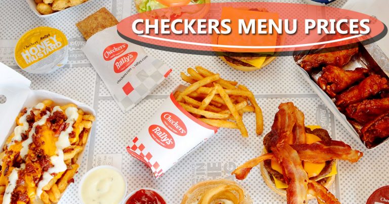 Checkers Menu Prices of all Specials (Updated) | Nutrition Facts