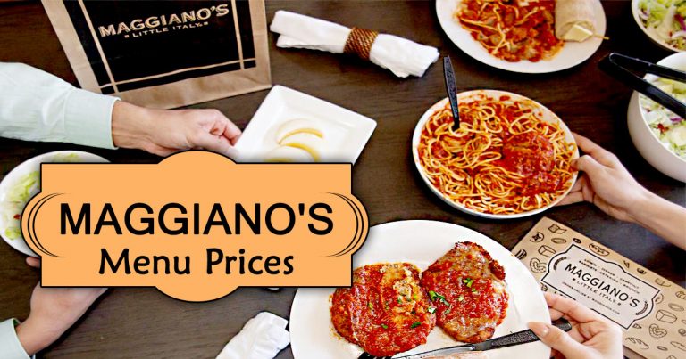 Maggiano's Menu With Prices And Pictures