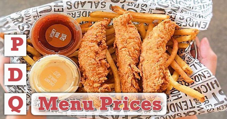 PDQ Menu Prices - Explore Tastsy Dishes at People Dedicated To Quality