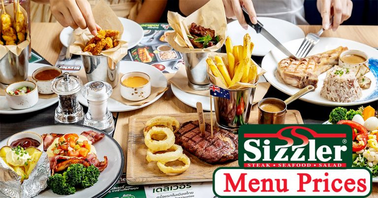 Sizzler Menu Prices of Burgers, Steaks, Chicken, and More