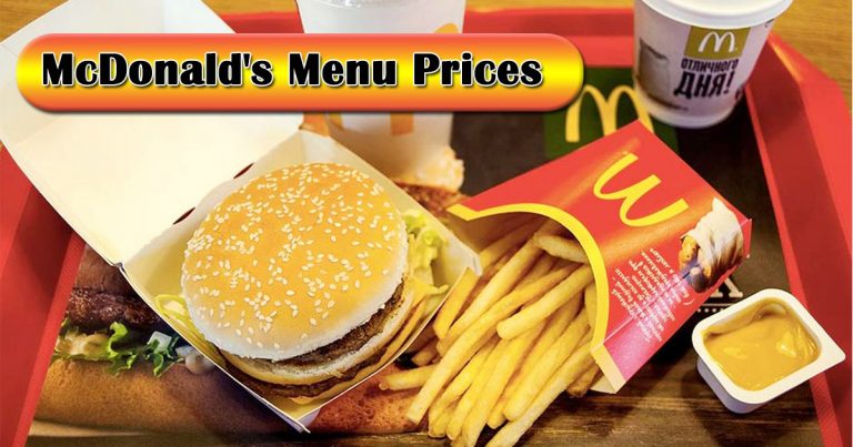 McDonald's Menu Prices In USA (Updated Price List)- Nutrition Info