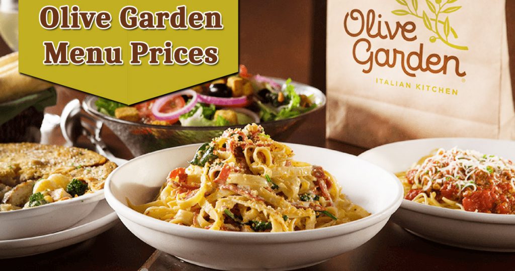 Olive Garden Menu Prices Regular & Catering and More
